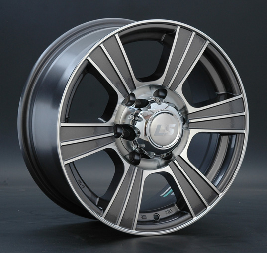 Диски LS wheels LS160 7 х 16 6*139,7 Et: 10 Dia: 107.6 серый с полировкой