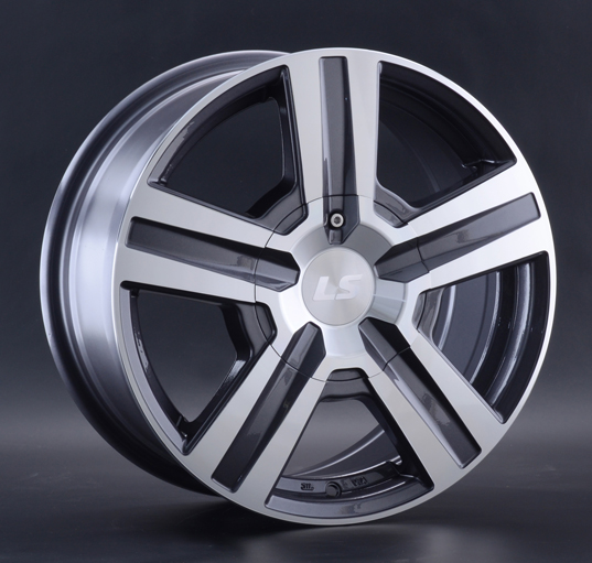 Диски LS wheels LS794 7 х 16 5*108 Et: 46 Dia: 65.1 серый с полировкой
