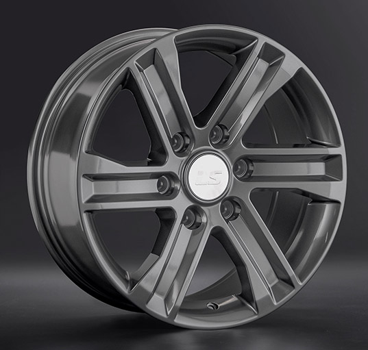 Диски LS wheels LS1359 8 х 17 6*139,7 Et: 36 Dia: 100.1 серый матовый