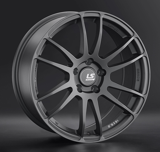 Диски LS wheels FlowForming RC02 8 х 18 5*112 Et: 30 Dia: 66.6 серый матовый