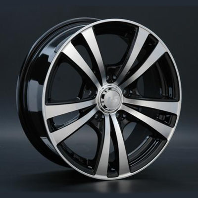 Диски LS wheels LS141 6.5 х 15 4*98 Et: 32 Dia: 58.6 черный полностью полированный