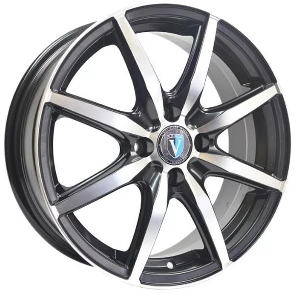 Диски VENTI 1615 6.5 х 16 5*108 Et: 45 Dia: 60.1 черный с проточкой глянцевый