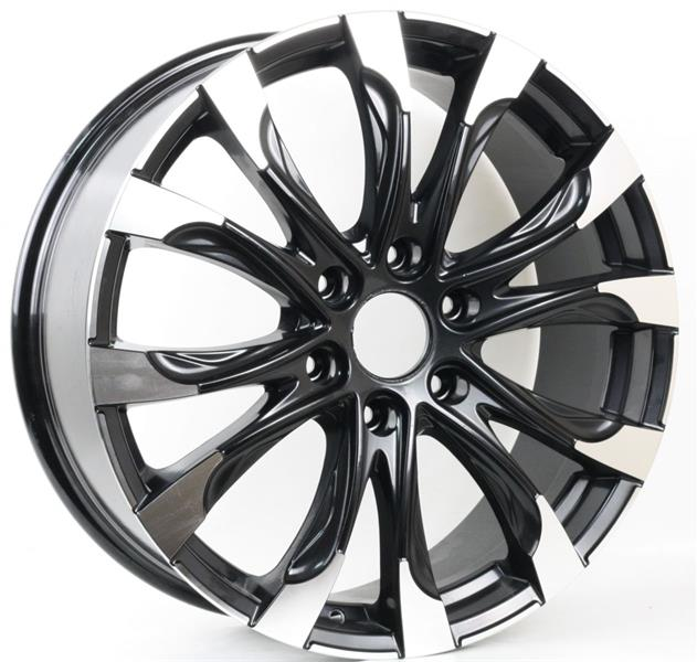 Диски RST R022 8 х 20 6*139,7 Et: 60 Dia: 95.1 черный с проточкой глянцевый