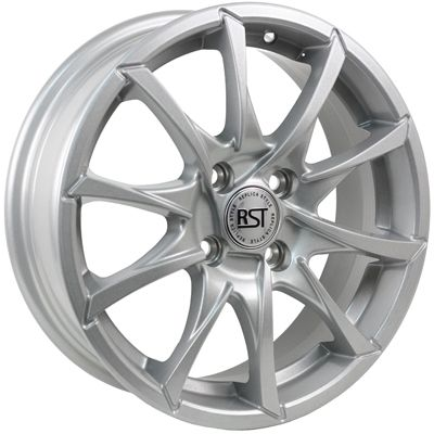 Диски RST R035 6 х 15 4*100 Et: 50 Dia: 60.1 серебро с полированным ободом