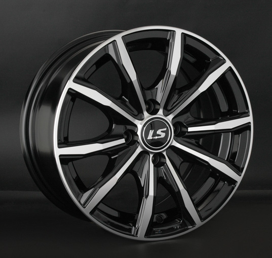 Диски LS wheels LS786 6 х 16 4*100 Et: 52 Dia: 54.1 черный полностью полированный