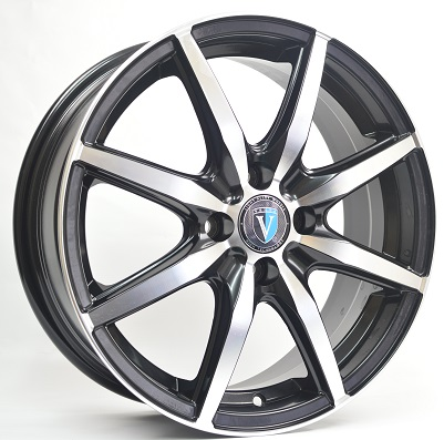 Диски VENTI 1605 6 х 16 4*100 Et: 45 Dia: 60.1 черный с проточкой глянцевый