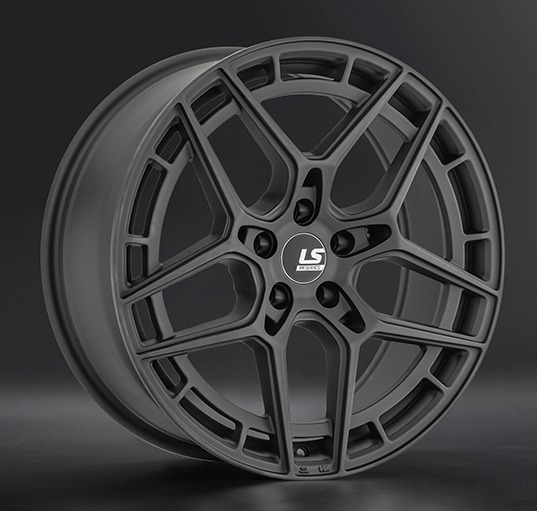 Диски LS wheels FlowForming RC107 8.5 х 19 5*112 Et: 40 Dia: 66.6 черный матовый