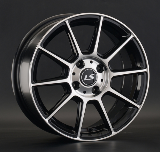 Диски LS wheels 820 6.5 х 15 4*100 Et: 40 Dia: 73.1 черный полностью полированный