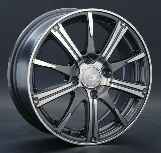 Диски LS wheels LS209 6.5 х 16 5*100 Et: 48 Dia: 56.1 серый с полировкой