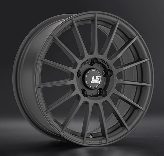 Диски LS wheels FlowForming RC05 7.5 х 17 5*112 Et: 30 Dia: 66.6 черный матовый