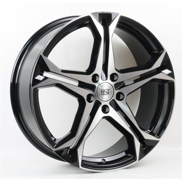 Диски RST R099 7.5 х 19 5*108 Et: 46 Dia: 63.3 черный с проточкой глянцевый