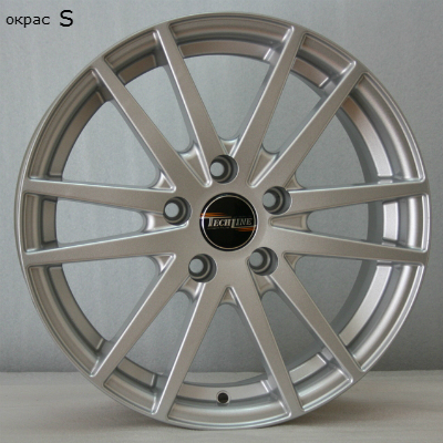 Диски Tech Line 435 5.5 х 14 4*100 Et: 43 Dia: 60.1 