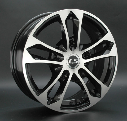 Диски LS wheels LS 197 6.5 х 16 5*139,7 Et: 40 Dia: 98 черный полностью полированный