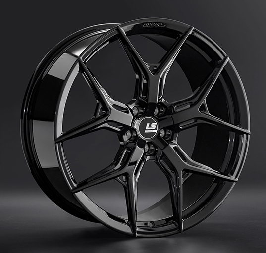 Диски LS Forged FG14 10 х 21 5*112 Et: 52 Dia: 66.6 черный матовый