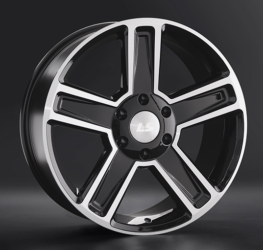 Диски LS wheels LS 1296 8.5 х 20 6*114,3 Et: 35 Dia: 67.1 черный полностью полированный