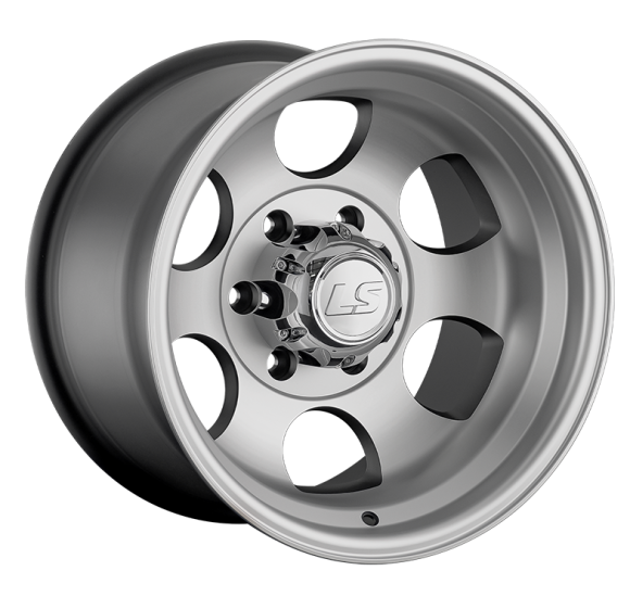 Диски LS wheels 890 10 х 16 6*139,7 Et: -35 Dia: 106.1 черный с проточкой матовый
