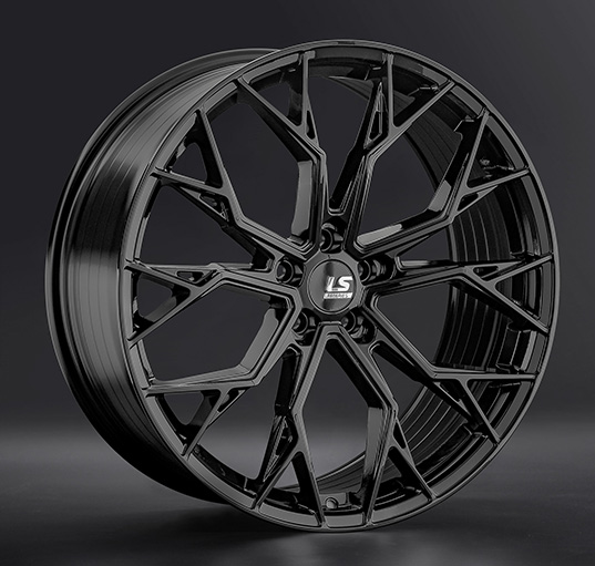 Диски LS wheels FlowForming RC61 8 х 18 5*120 Et: 40 Dia: 74.1 черный матовый