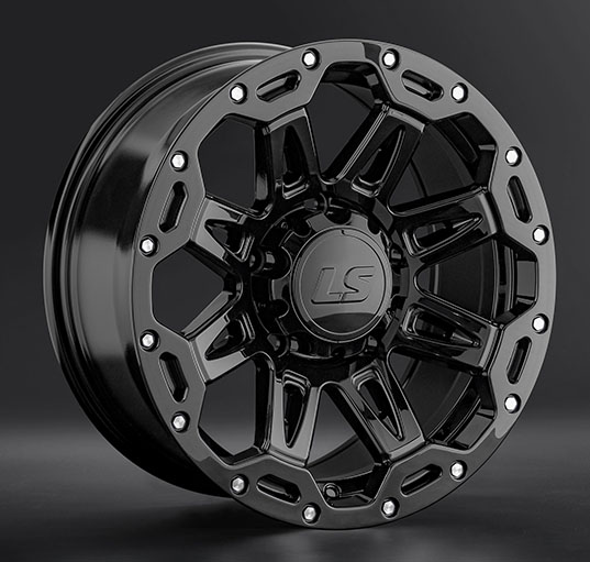 Диски LS wheels LS1346 9 х 17 5*150 Et: 30 Dia: 110.1 черный матовый