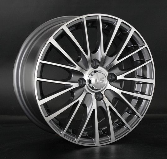 Диски LS wheels LS 768 6 х 16 4*100 Et: 41 Dia: 60.1 серый с полировкой