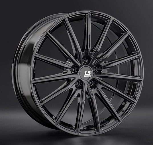 Диски LS wheels FlowForming RC93 8 х 20 5*108 Et: 38 Dia: 65.1 черный матовый