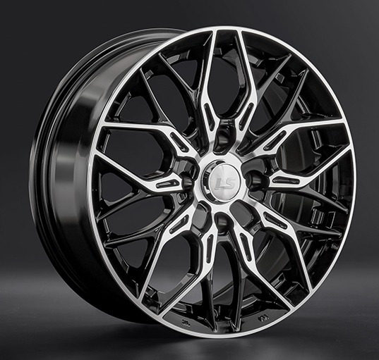 Диски LS wheels LS1355 7 х 16 4*114,3 Et: 40 Dia: 67.1 черный полностью полированный