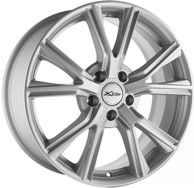Диски X'trike X-122 7.5 х 18 5*114,3 Et: 37 Dia: 66.6 классический серебристый цвет