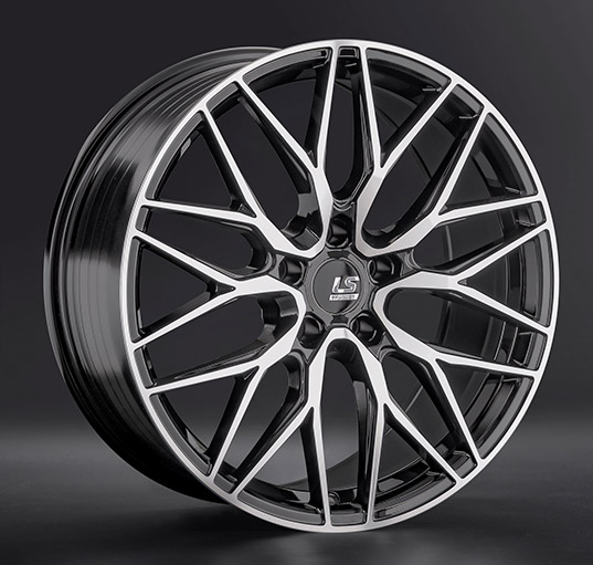 Диски LS wheels FlowForming RC70 8.5 х 18 5*120 Et: 30 Dia: 72.6 черный полностью полированный