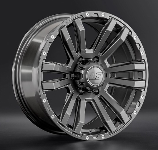 Диски LS wheels LS1339 9 х 18 6*139,7 Et: 15 Dia: 106.1 серый матовый