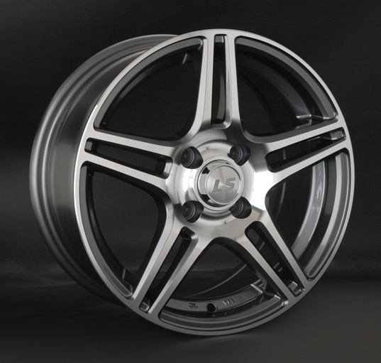 Диски LS wheels LS 770 7 х 16 5*114,3 Et: 40 Dia: 67.1 серый с полировкой