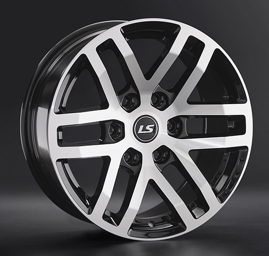Диски LS wheels LS 1279 9 х 18 6*139,7 Et: 30 Dia: 100.1 черный полностью полированный