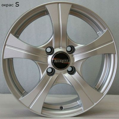 Диски Tech Line 410 5.5 х 14 4*98 Et: 32 Dia: 58.6 классический серебристый цвет