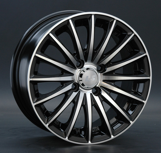 Диски LS wheels LS804 6 х 14 4*100 Et: 40 Dia: 73.1 черный полностью полированный