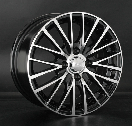 Диски LS wheels LS 768 7.5 х 17 4*100 Et: 38 Dia: 73.1 черный полностью полированный