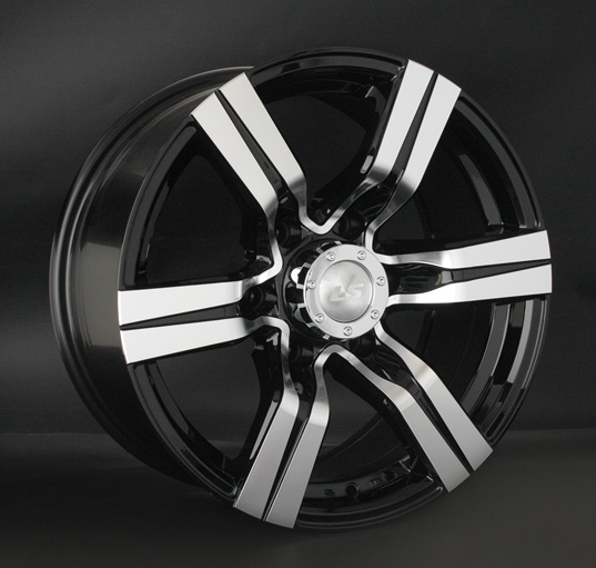 Диски LS wheels LS767 8 х 16 6*139,7 Et: 10 Dia: 106.1 черный полностью полированный