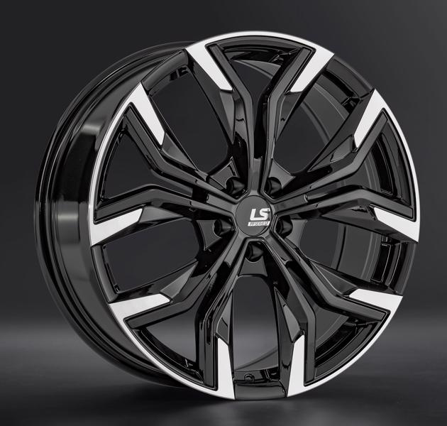 Диски LS wheels FlowForming RC92 8 х 19 5*108 Et: 45 Dia: 63.3 черный полностью полированный