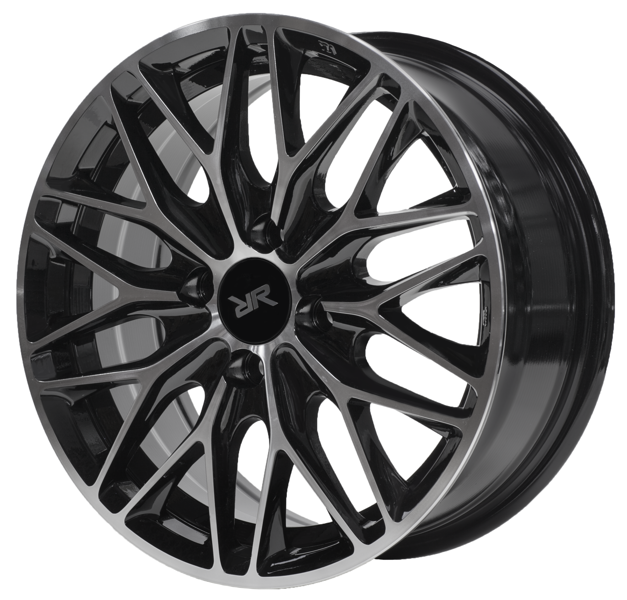 Диски RR CSS3312 6 х 14 4*100 Et: 35 Dia: 60.1 черный с проточкой глянцевый