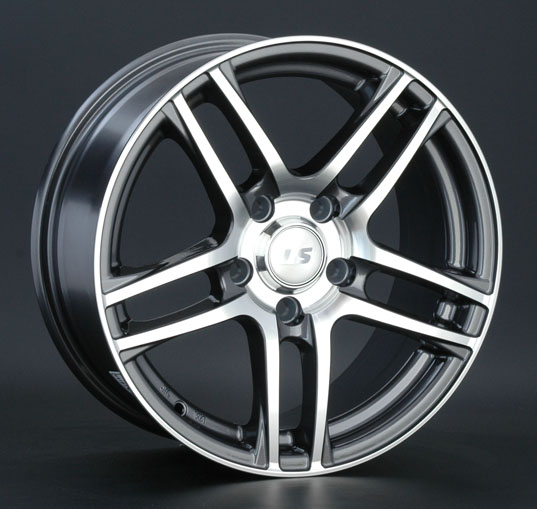 Диски LS wheels LS285 6.5 х 15 5*112 Et: 45 Dia: 57.1 серый с полировкой