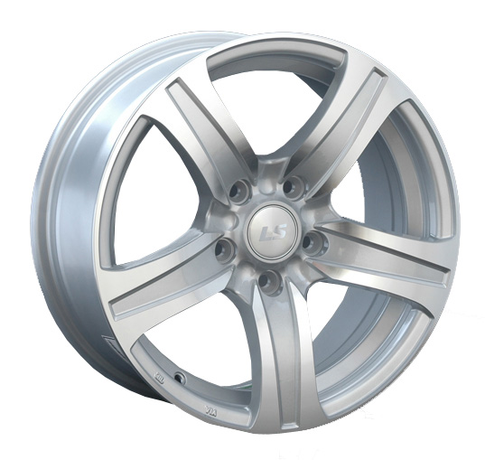 Диски LS wheels LS145 7 х 16 5*114,3 Et: 40 Dia: 73.1 классический серебристый цвет