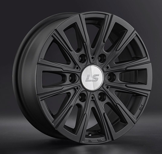 Диски LS wheels 812 6 х 15 6*139,7 Et: 33 Dia: 106.1 черный матовый