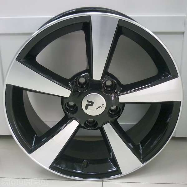 Диски RPLC NI91 6.5 х 16 5*114,3 Et: 40 Dia: 66.1 черный с проточкой глянцевый