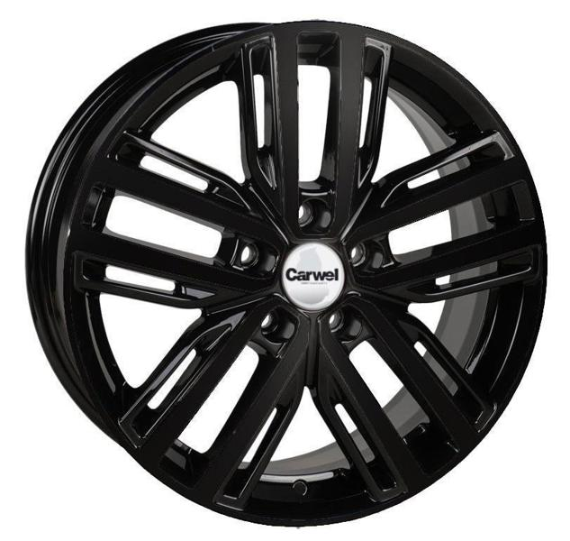 Диски Carwel Иртыш 259 7 х 17 5*114,3 Et: 47 Dia: 67.1 черный матовый