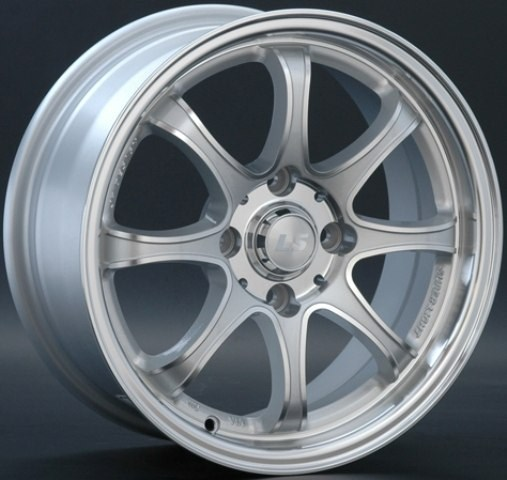 Диски LS wheels LS144 6.5 х 15 4*108 Et: 27 Dia: 65.1 классический серебристый цвет
