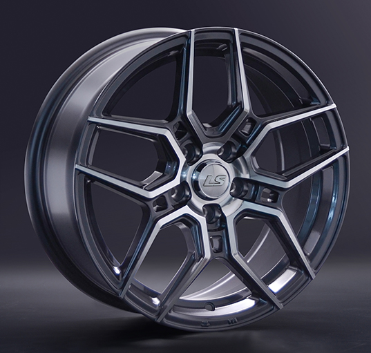 Диски LS wheels LS1266 7 х 16 5*114,3 Et: 40 Dia: 67.1 серый с полировкой