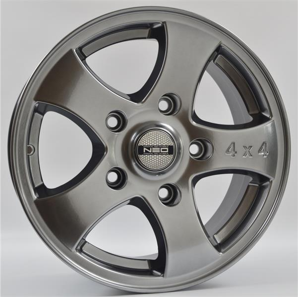 Диски Tech Line 641 7 х 16 5*139,7 Et: 35 Dia: 98 серый