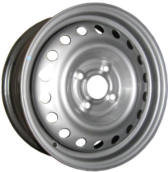 Диски Eurodisk 14007 5.5 х 14 4*100 Et: 45 Dia: 57.1 классический серебристый цвет