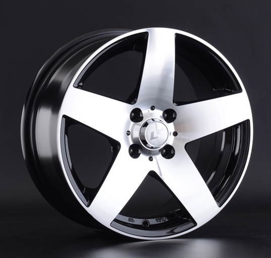 Диски LS wheels 806 7 х 16 5*114,3 Et: 35 Dia: 73.1 черный полностью полированный