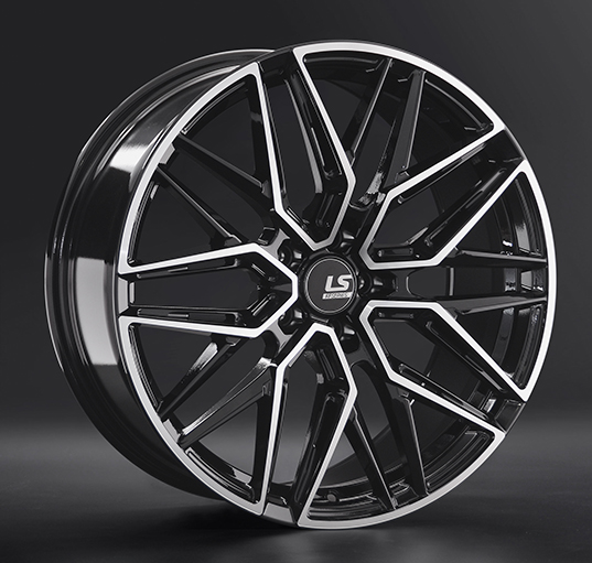 Диски LS wheels FlowForming RC59 8.5 х 19 5*114,3 Et: 30 Dia: 67.1 черный полностью полированный