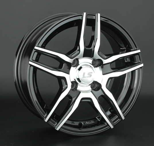 Диски LS wheels LS569 7 х 16 5*100 Et: 40 Dia: 73.1 черный полностью полированный