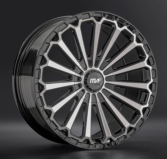 Диски LS wheels FlowForming RC80 9 х 20 6*139,7 Et: 25 Dia: 100.1 черный полностью полированный