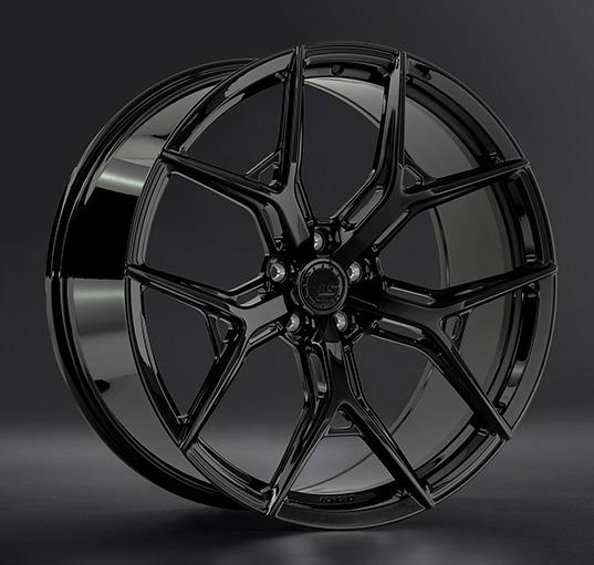 Диски LS Forged FG14Y 10 х 22 5*112 Et: 20 Dia: 66.6 черный матовый